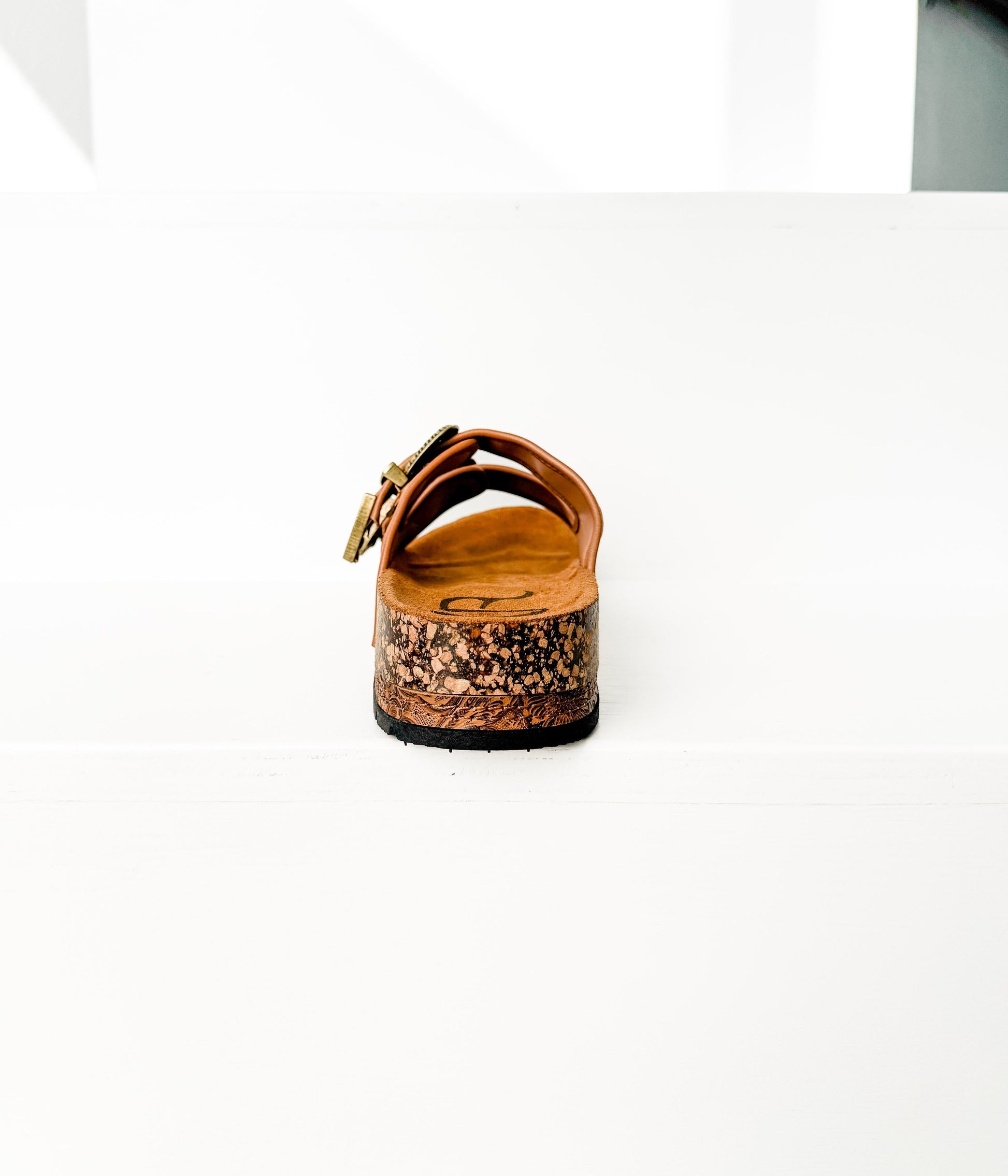 Morgana Western Sandal in Tan