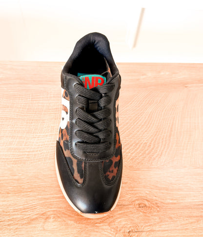 Olympia Sneaker in Leopard