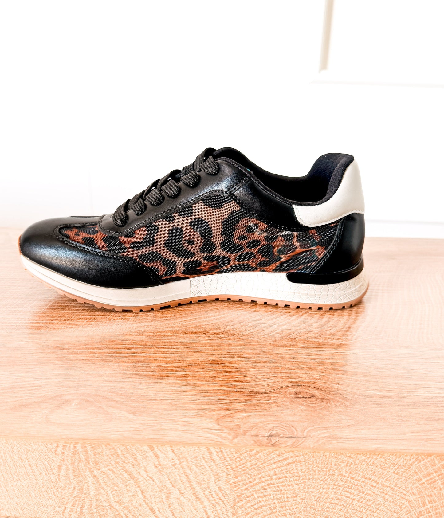 Olympia Sneaker in Leopard