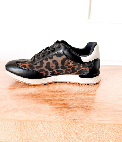 Olympia Sneaker in Leopard