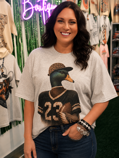 Duck Yeah, It's Football Season Rhinestone Tee